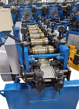 Roller Single Shutter Strip Making Machine